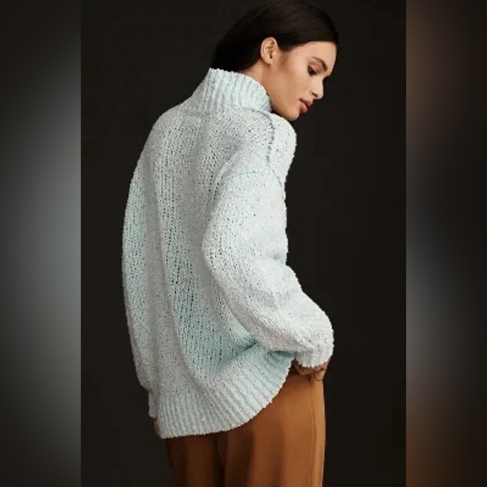 Anthropologie The Need-It Oversized Mock Neck - Picture 4 of 13